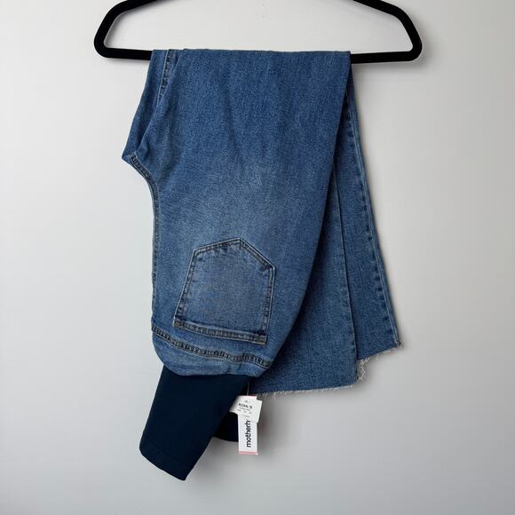 Motherhood Straight Leg Medium Wash Jeans Size Medium NEW - Picture 1 of 12